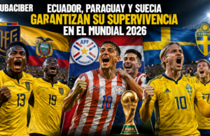 Ecuador, Paraguay y Suecia garantizan su supervivencia en el Mundial 2026